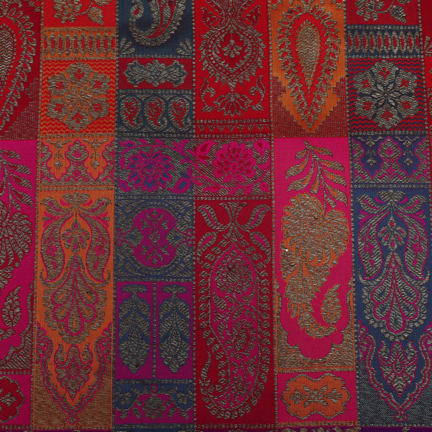 Multi-Color Multi Brocade Fabric