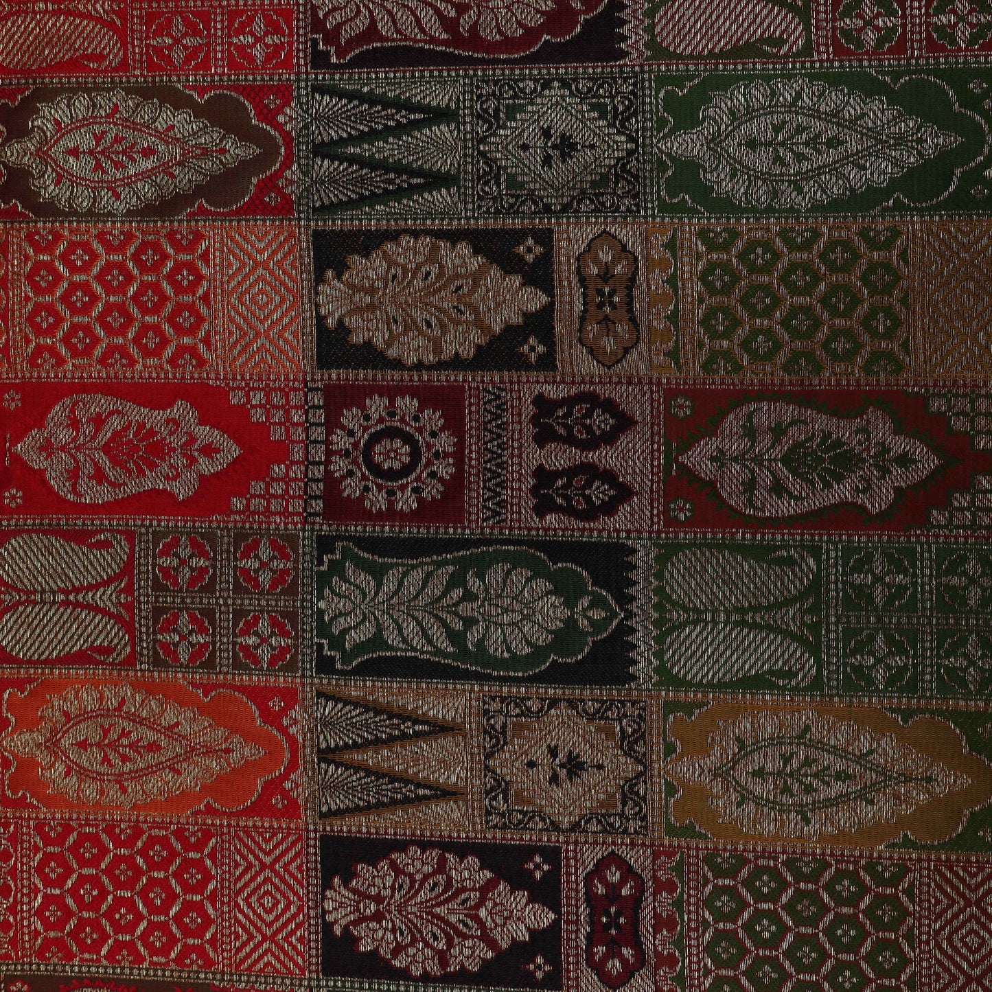 Multi-Color Multi Brocade Fabric