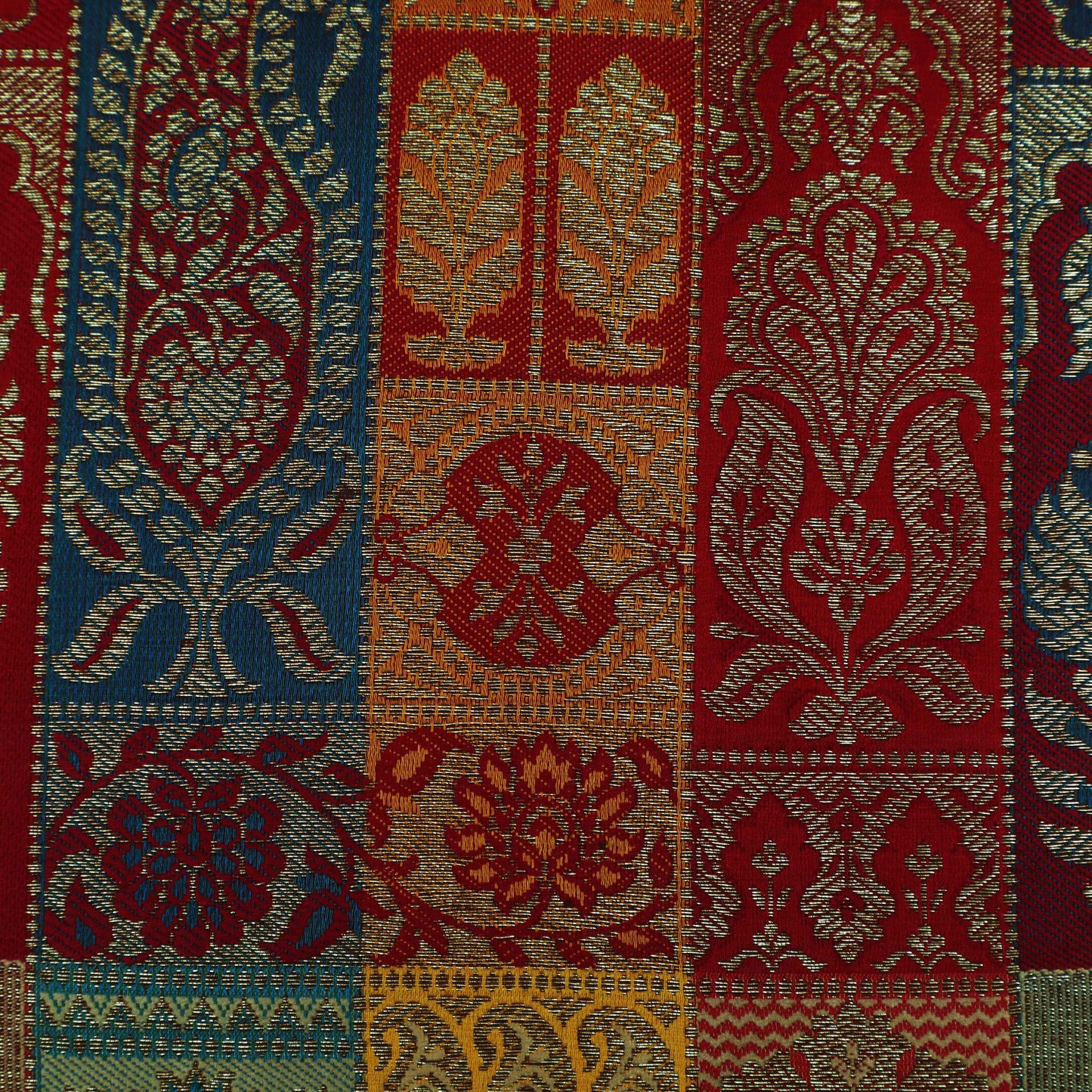 Multi-Color Multi Brocade Fabric
