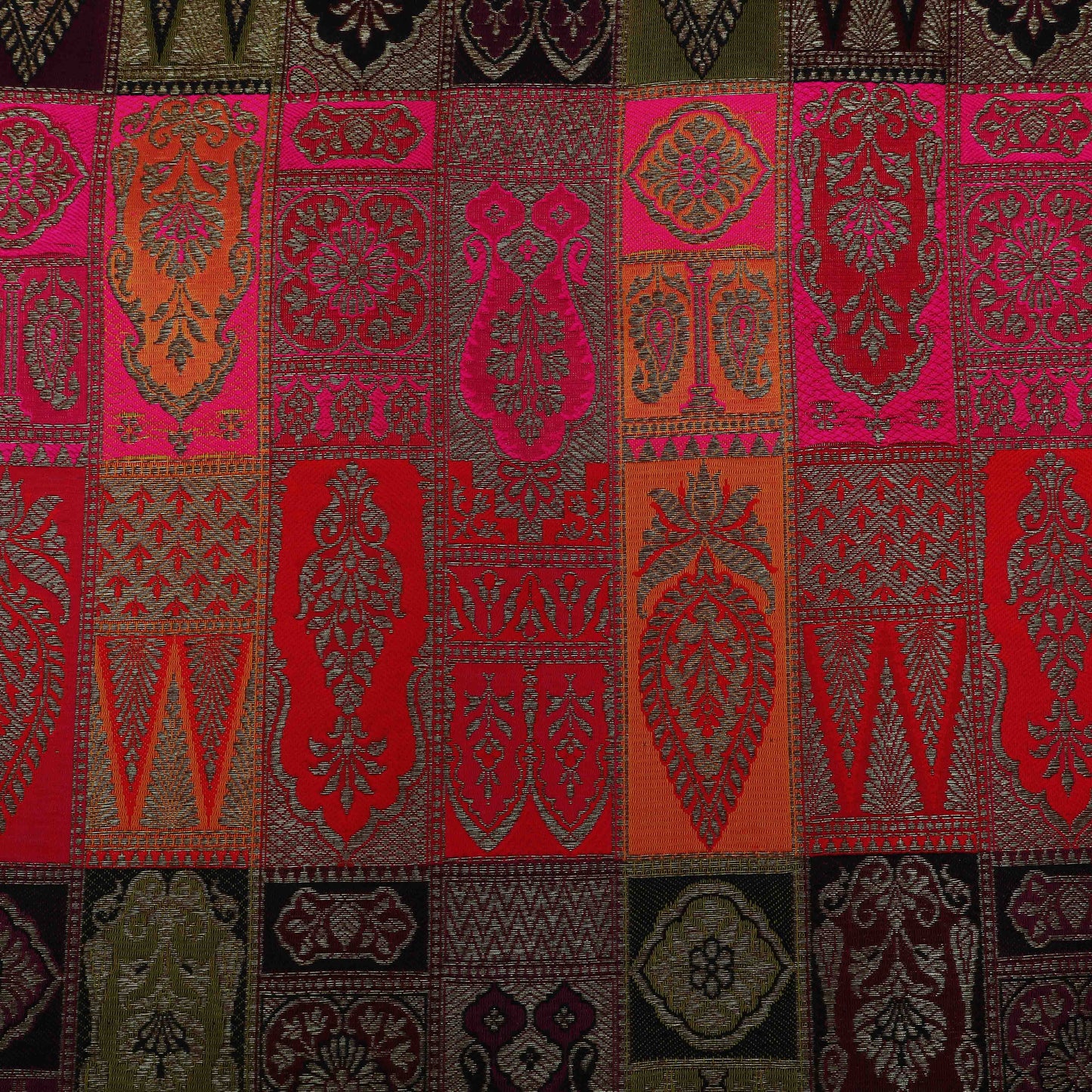 Multi-Color Multi Brocade Fabric