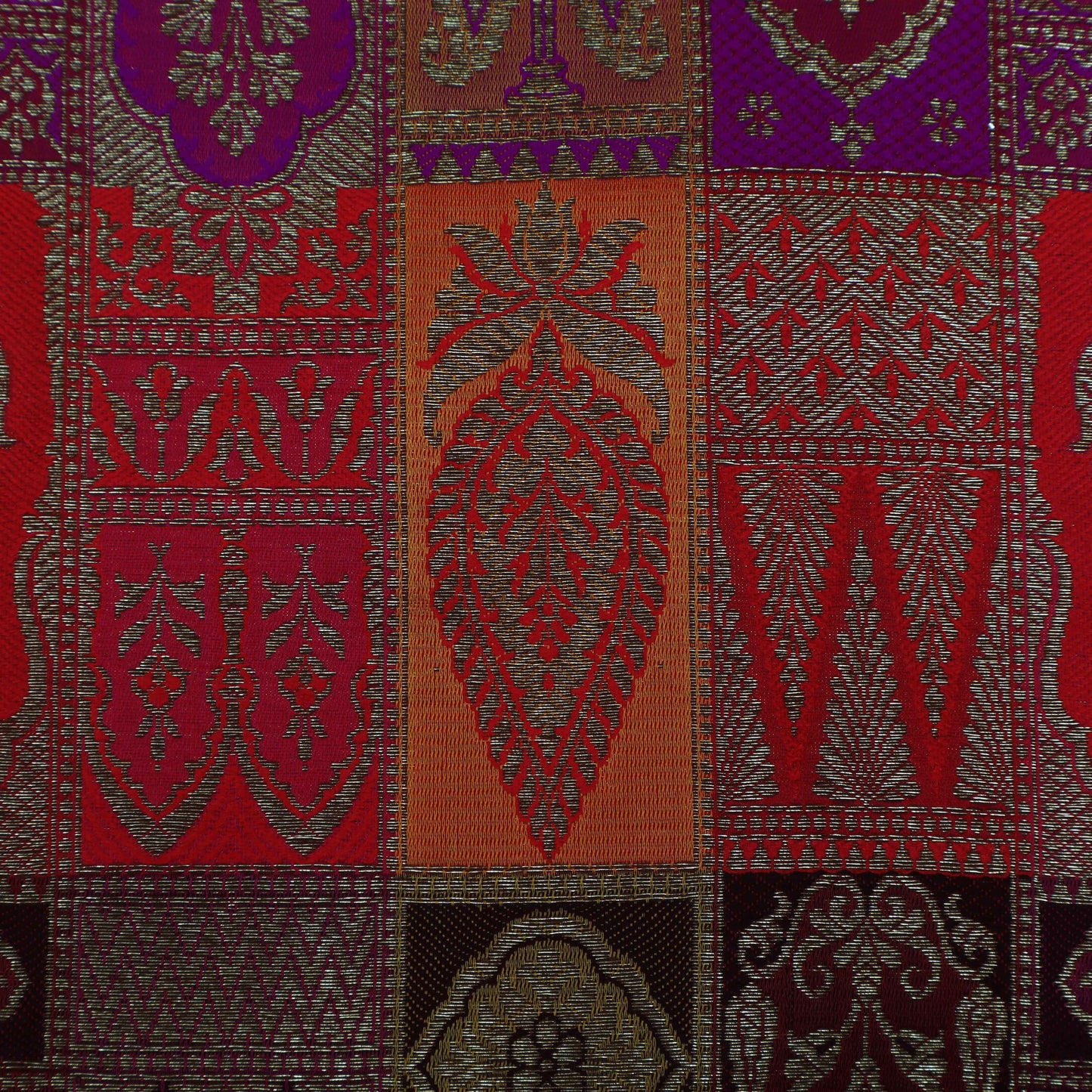 Multi-Color Multi Brocade Fabric