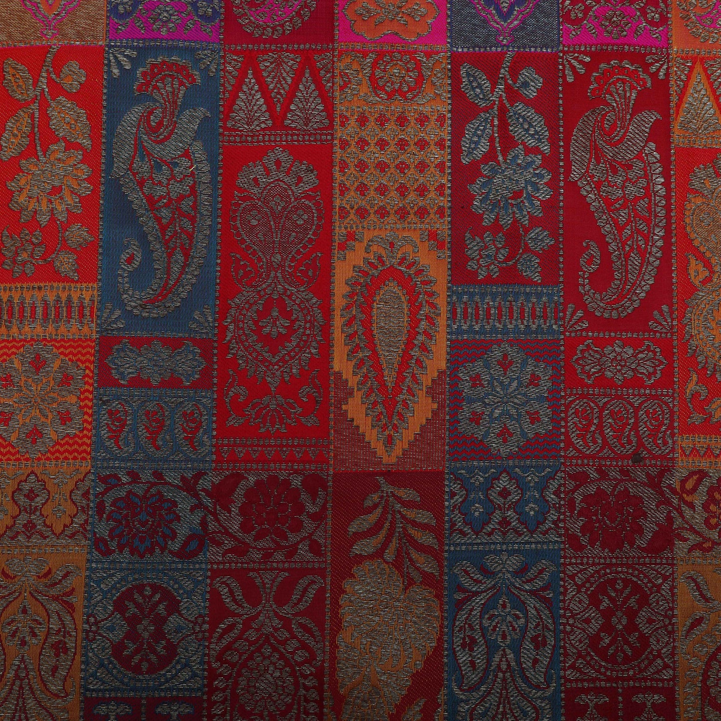 Multi-Color Multi Brocade Fabric