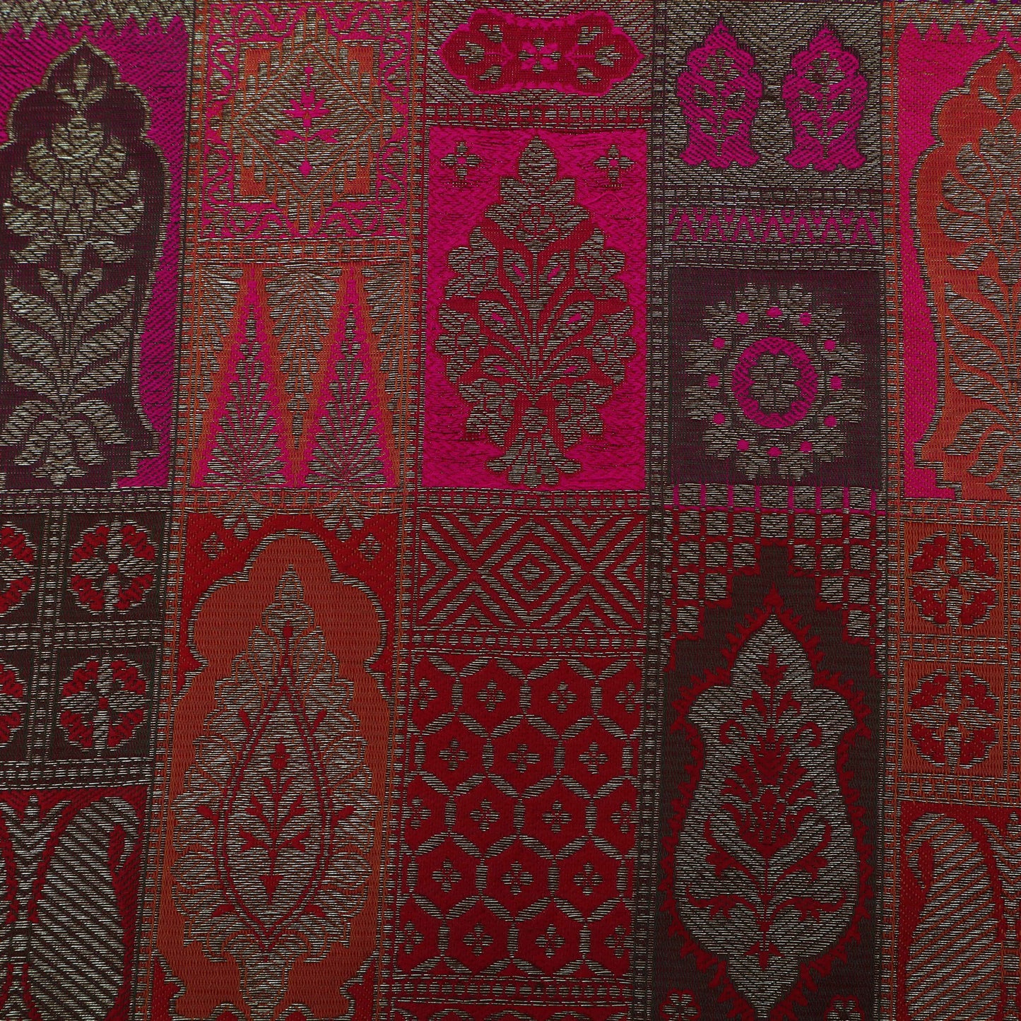 Multi-Color Multi Brocade Fabric