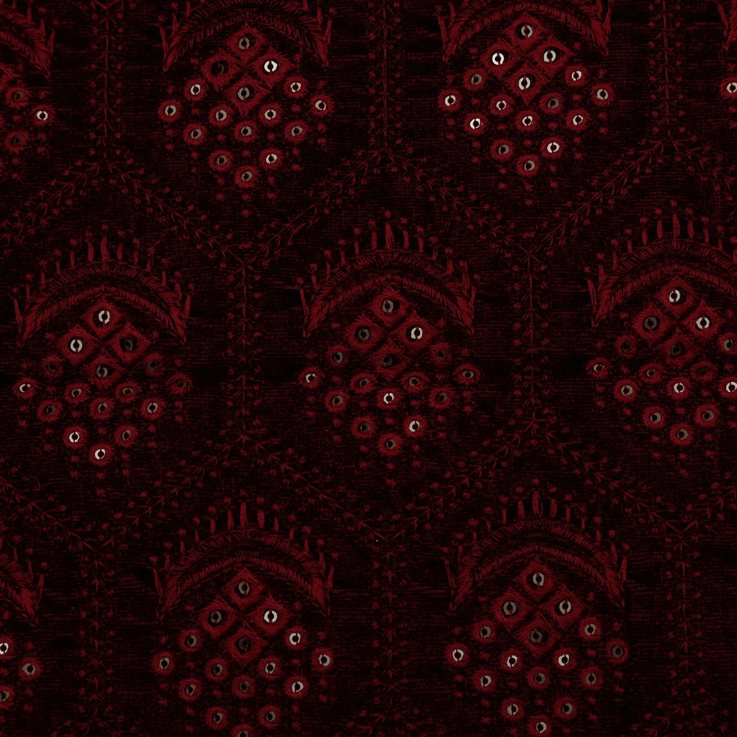 Velvet Embroidery 44' Fabric