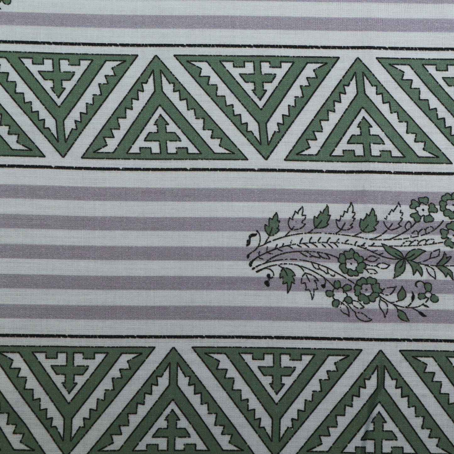 Colored Glace Cotton Print Fabric