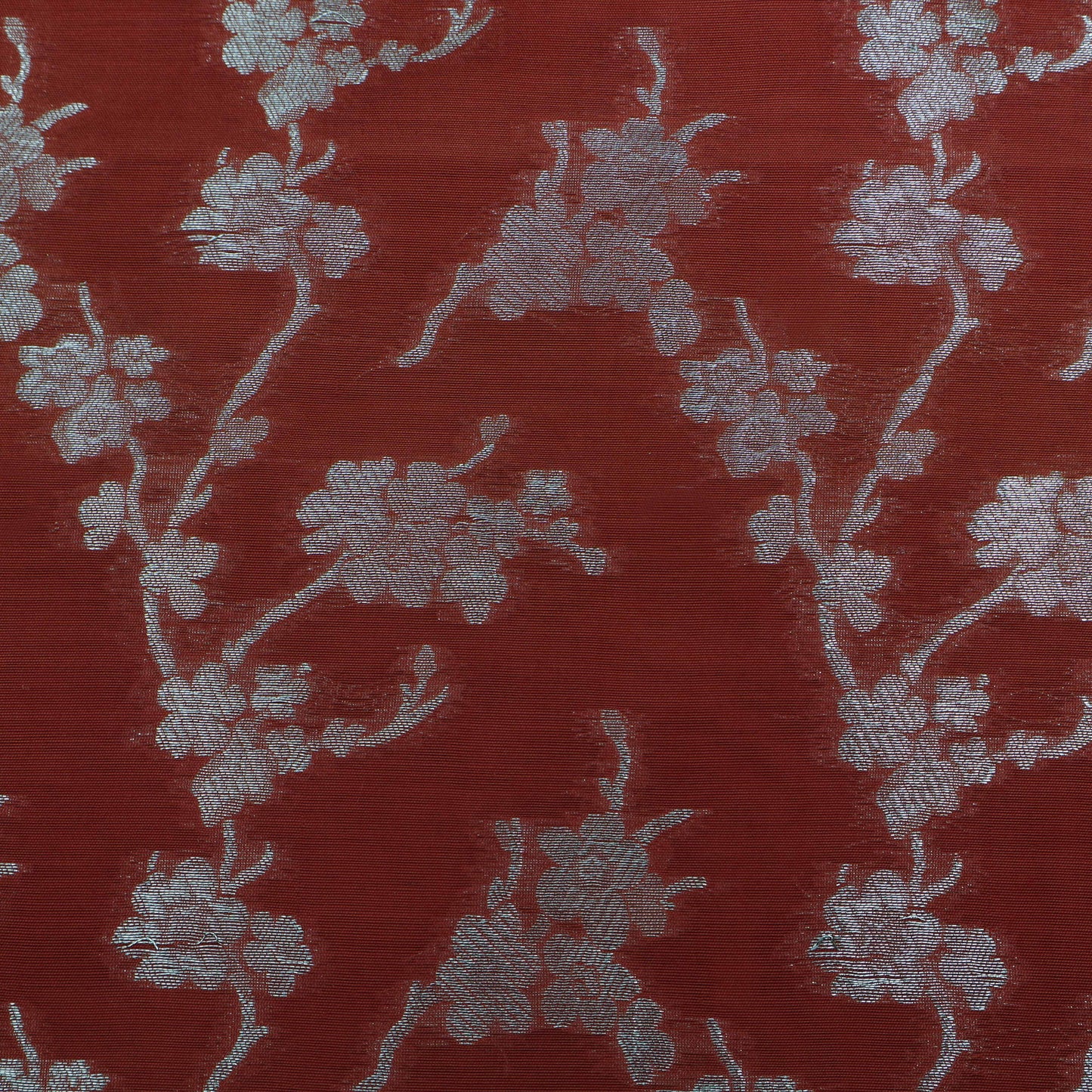 Rust Color BROCADE Fabric