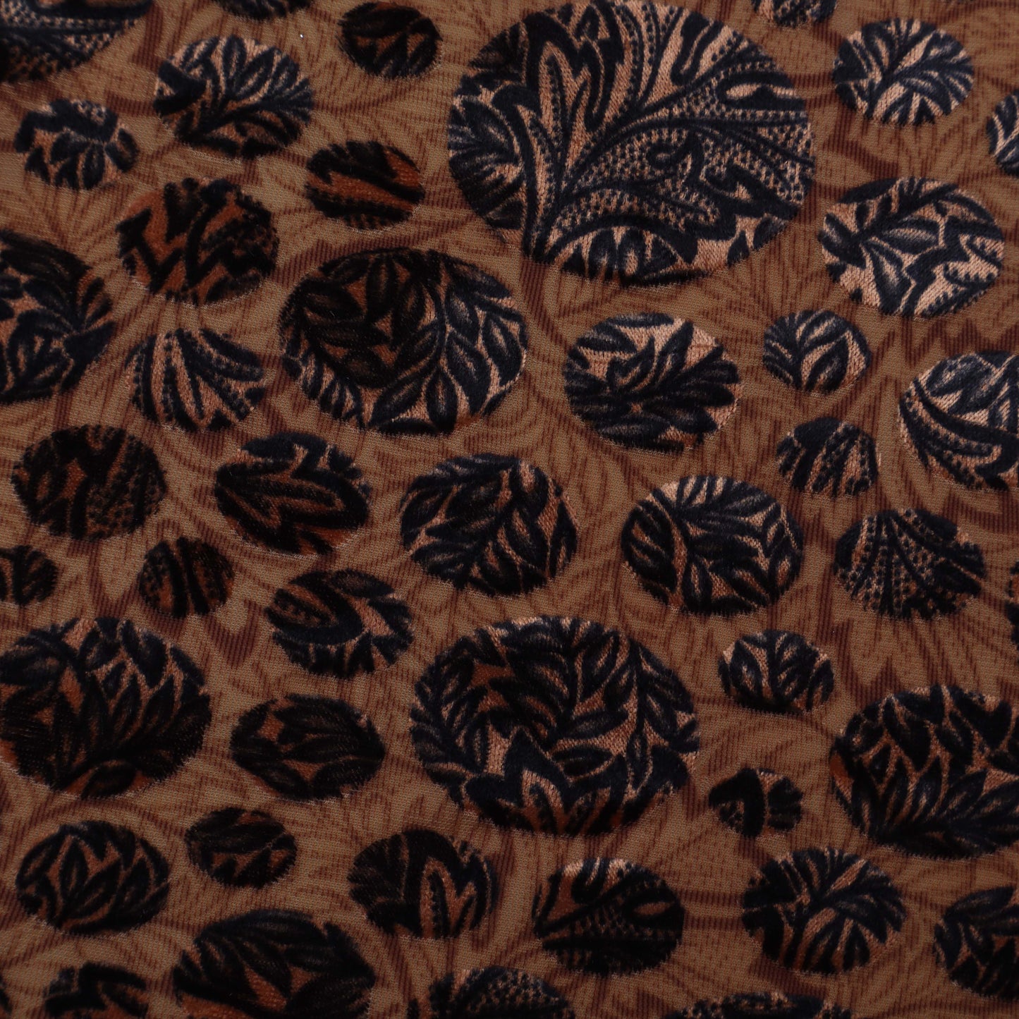 Velvet Lycra Print Fabric
