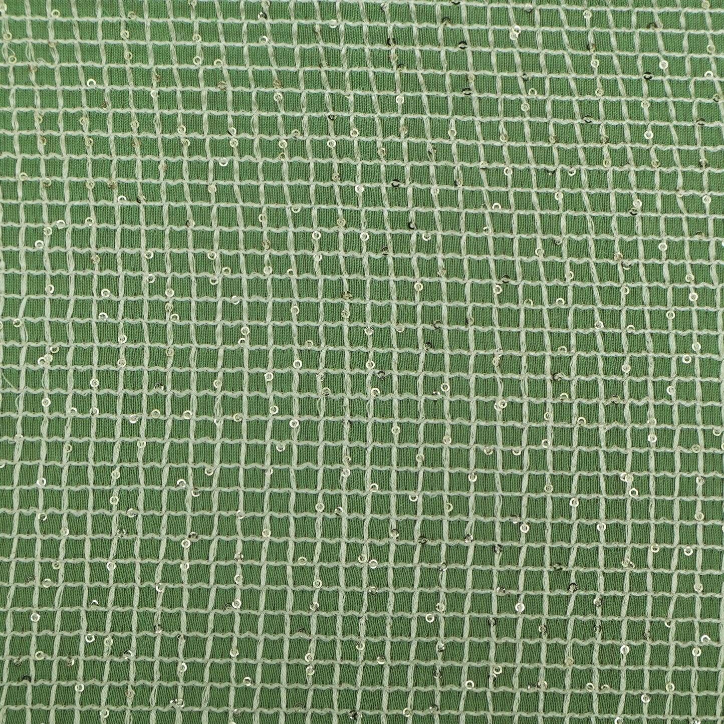 Sea Green Color Lawn Cotton Embroidery Fabric