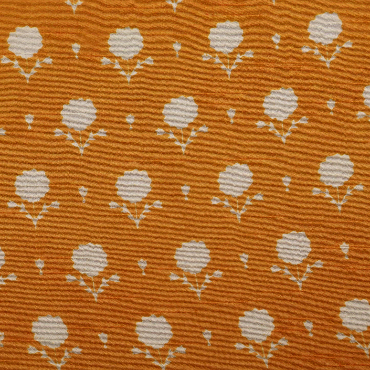 Slub Chanderi Print Fabric
