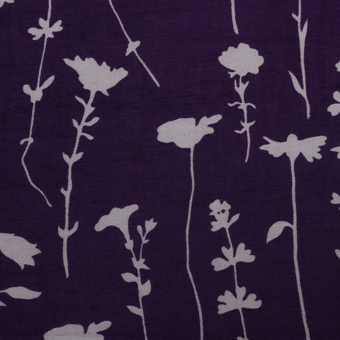 Slub Chanderi Print Fabric