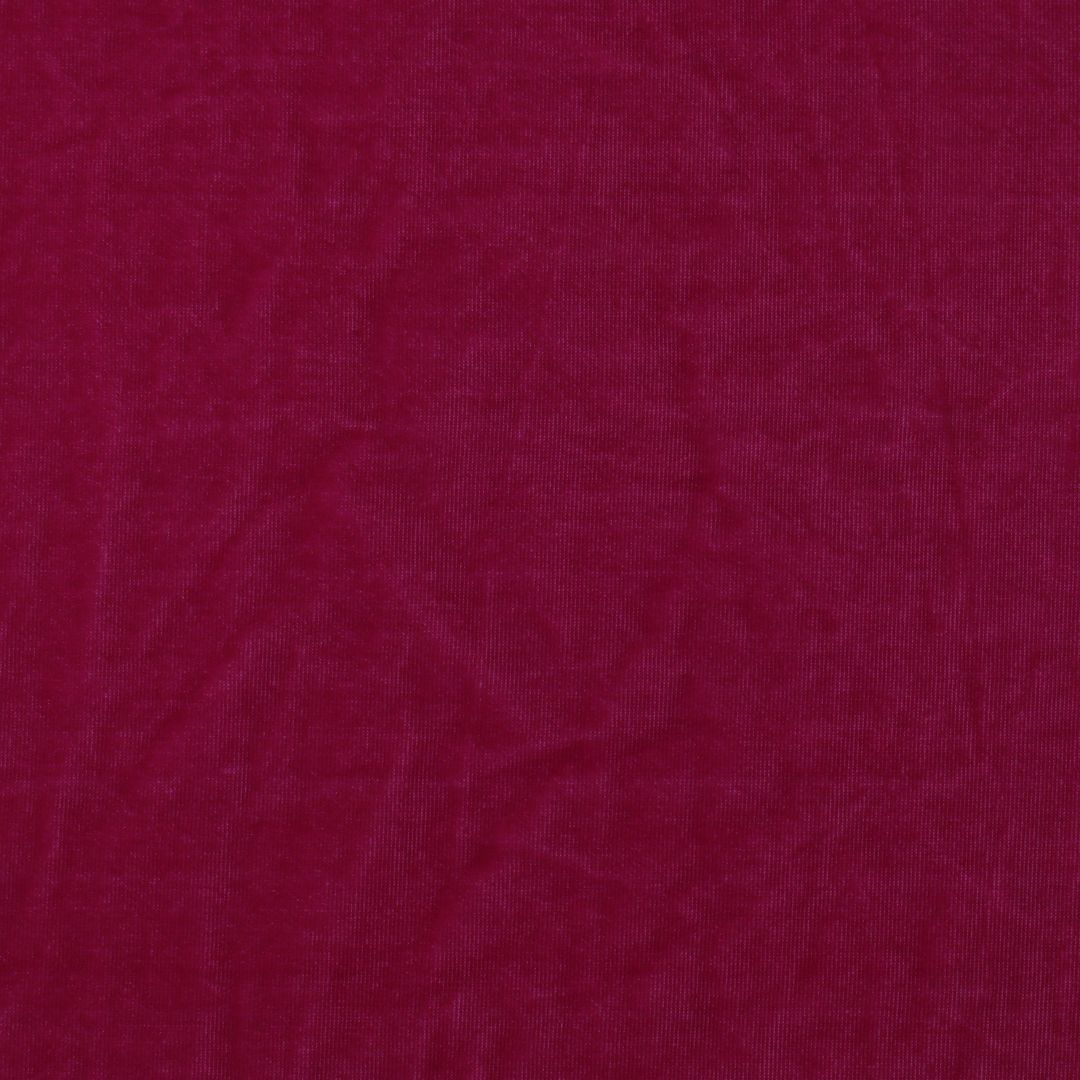 Hot Pink Viscose Velvet Fabric