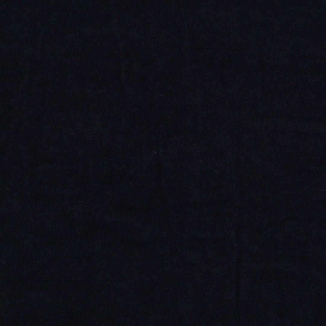 Raven Black Micro Velvet Fabric