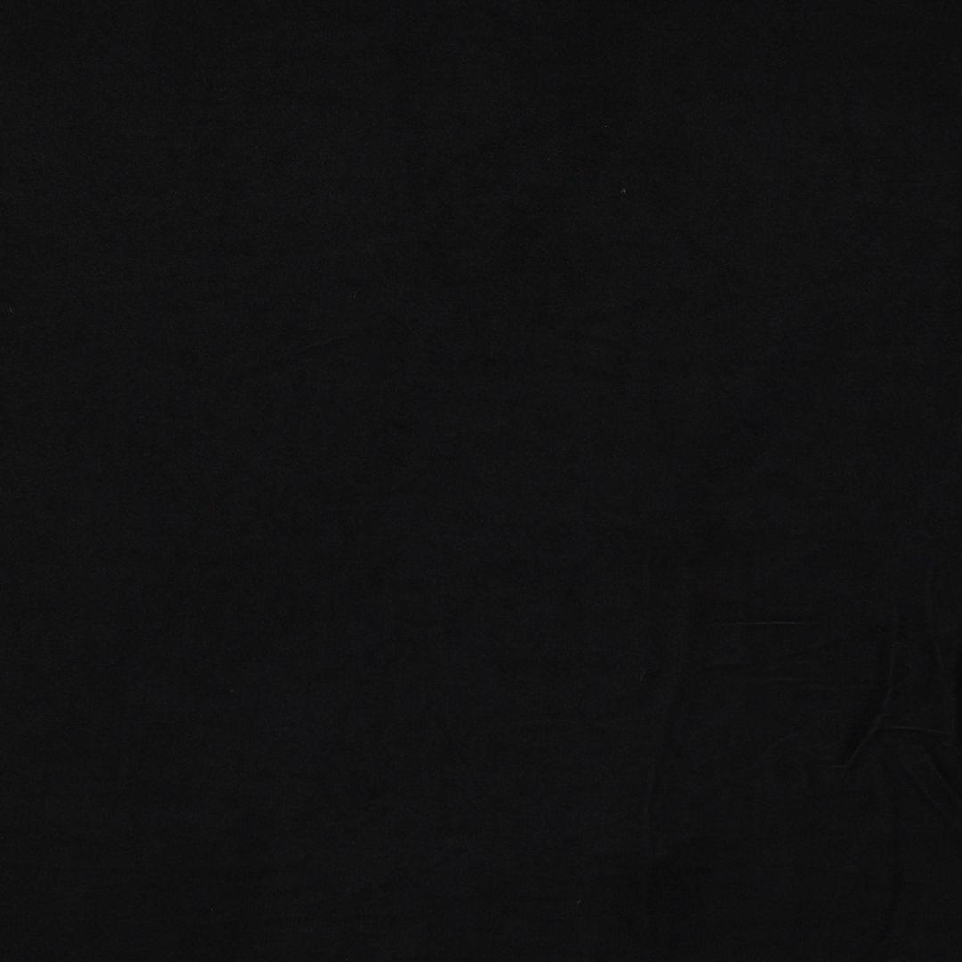 Black Micro Velvet Fabric