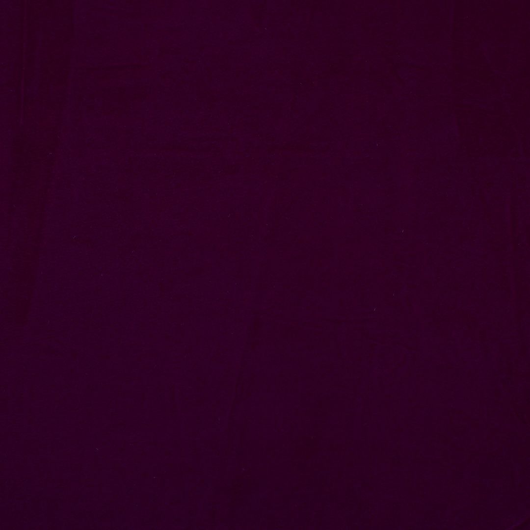Rasin Purple Micro Velvet Fabric