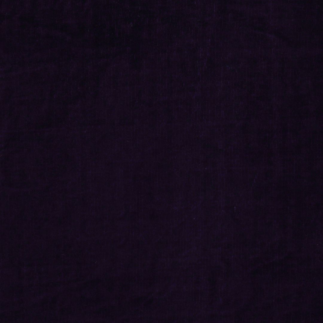 Midnight Purple Viscose Velvet Fabric