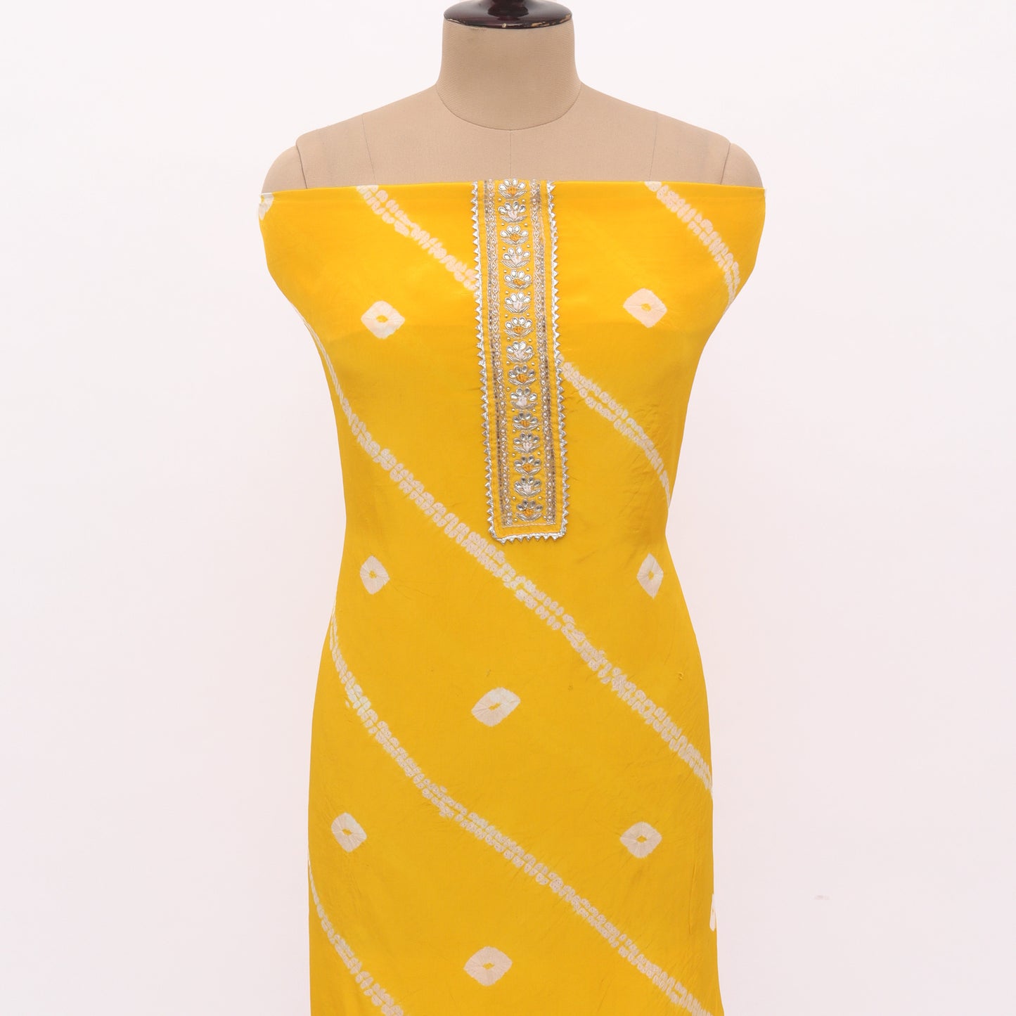 Unstitched Crape Suit Set