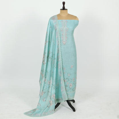 Unstitched Linen Suit Set