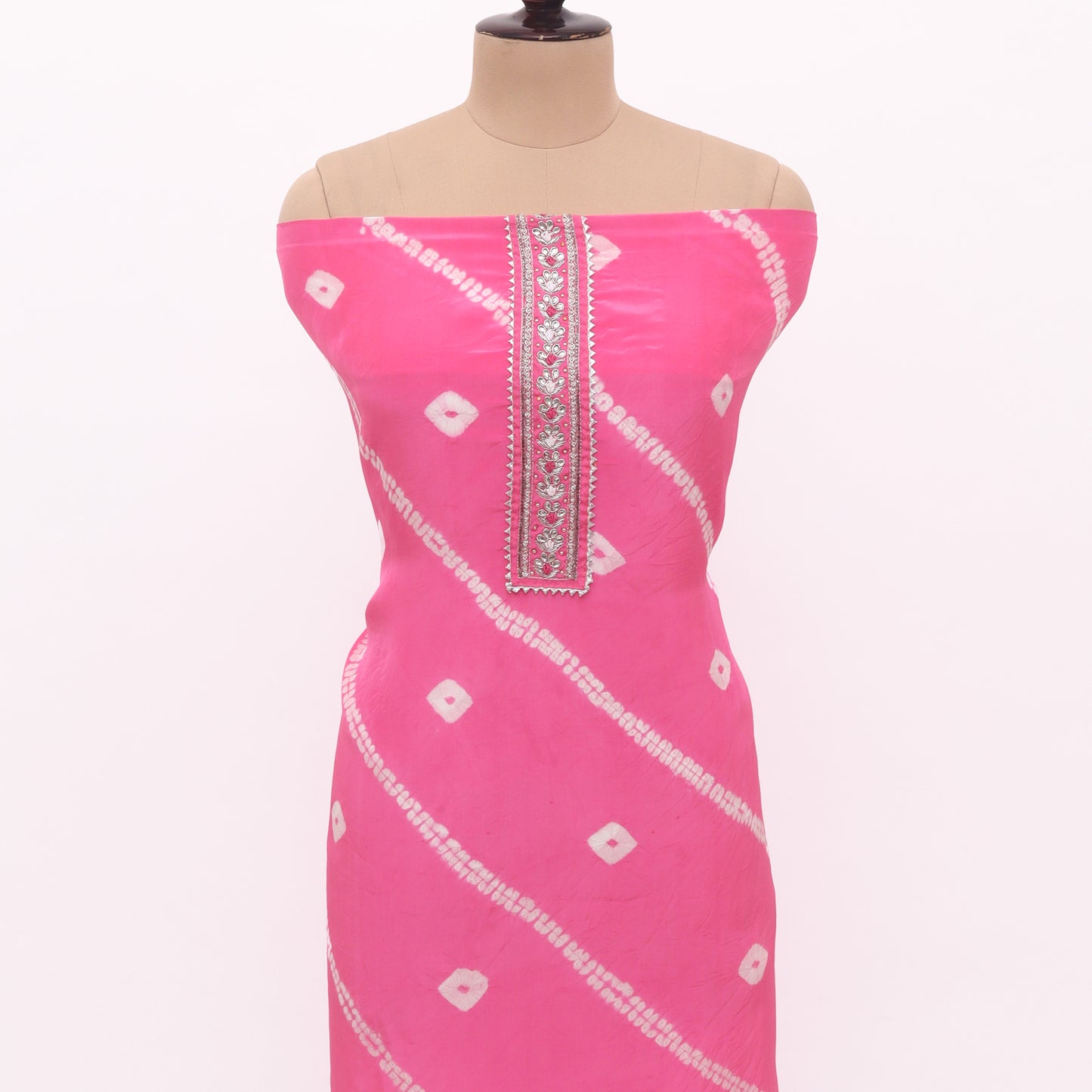 Unstitched Crape Suit Set