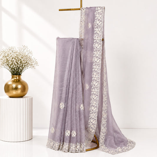 Light Purple Saree