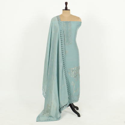 Unstitched Linen Suit Set