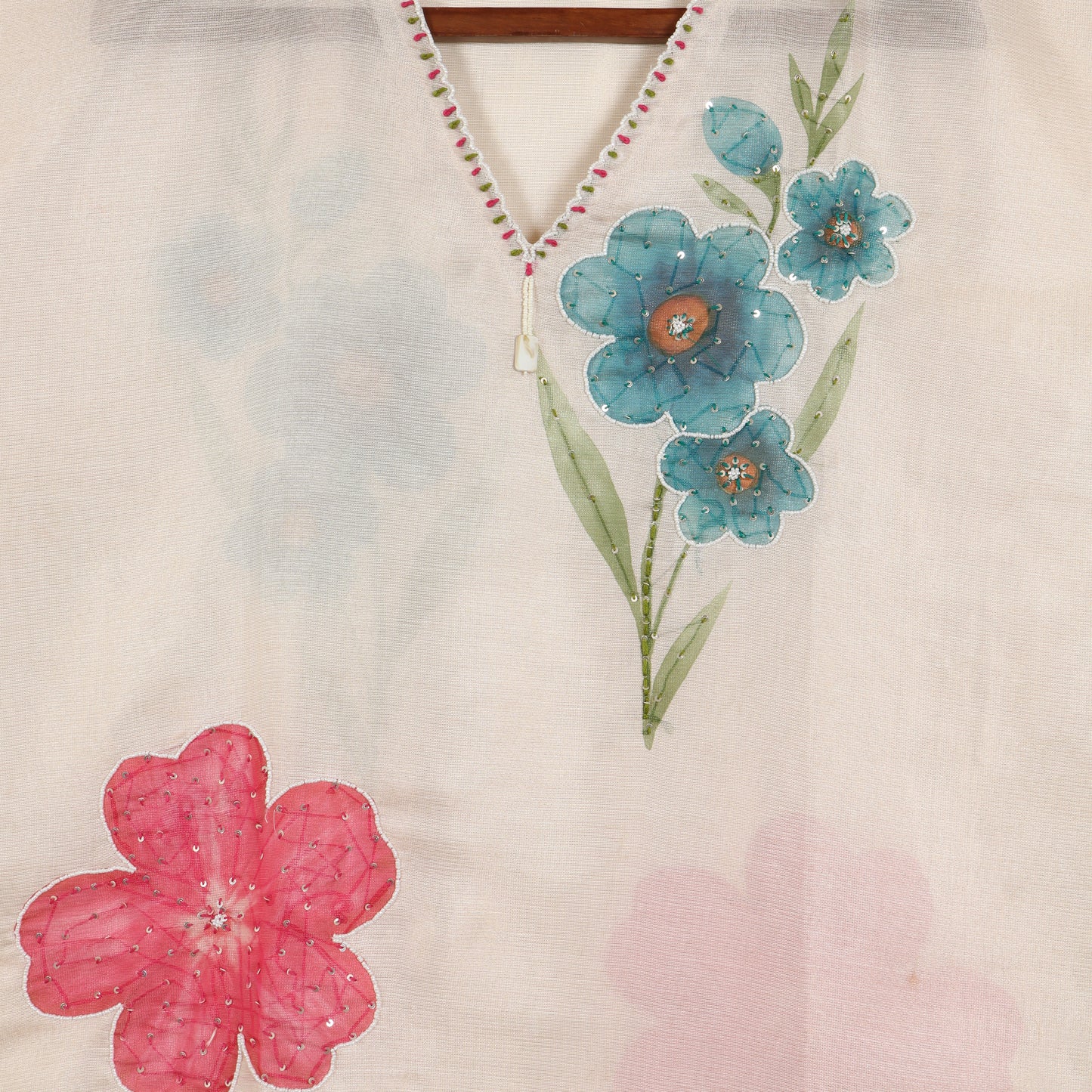 Semi Stitched Tissue Suit