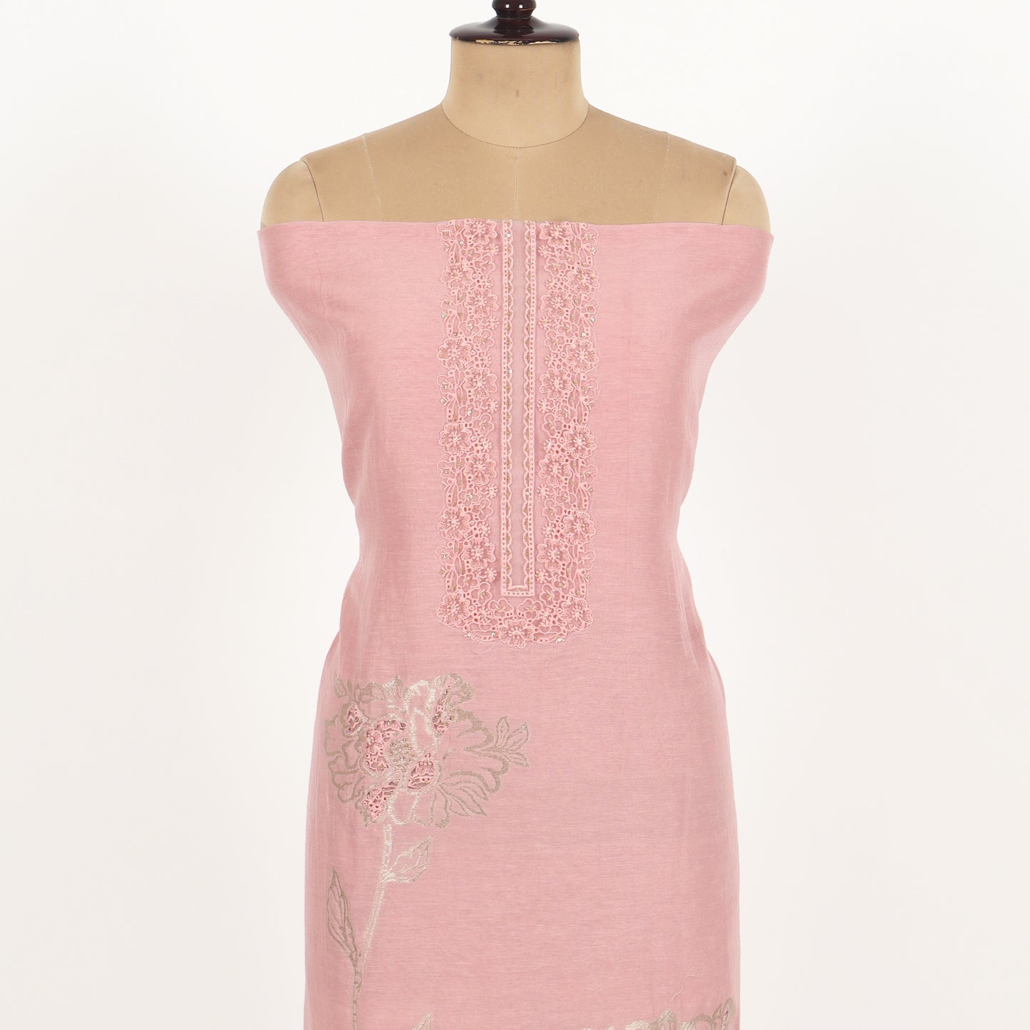 Unstitched Linen Suit Set