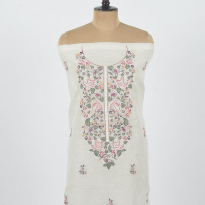 Unstitched Linen Suit Set