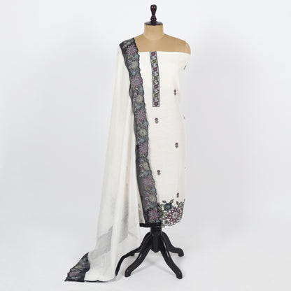 Unstitched Linen Suit Set