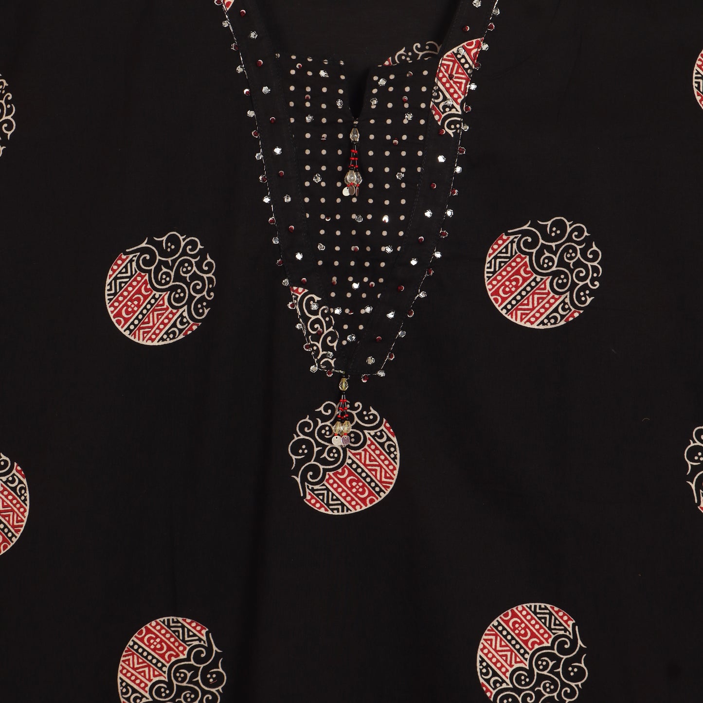 Semi Stitched Cotton Suit