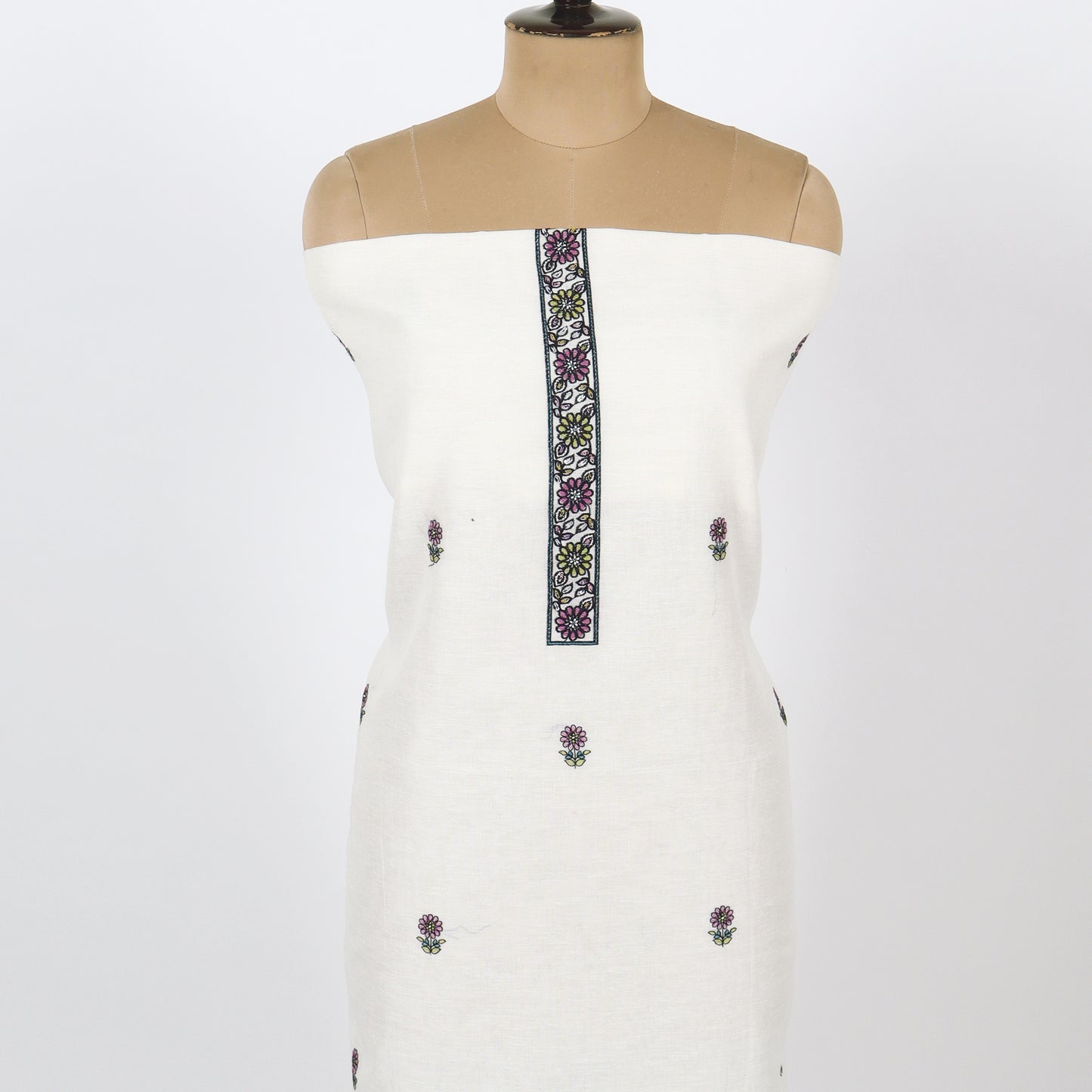 Unstitched Linen Suit Set