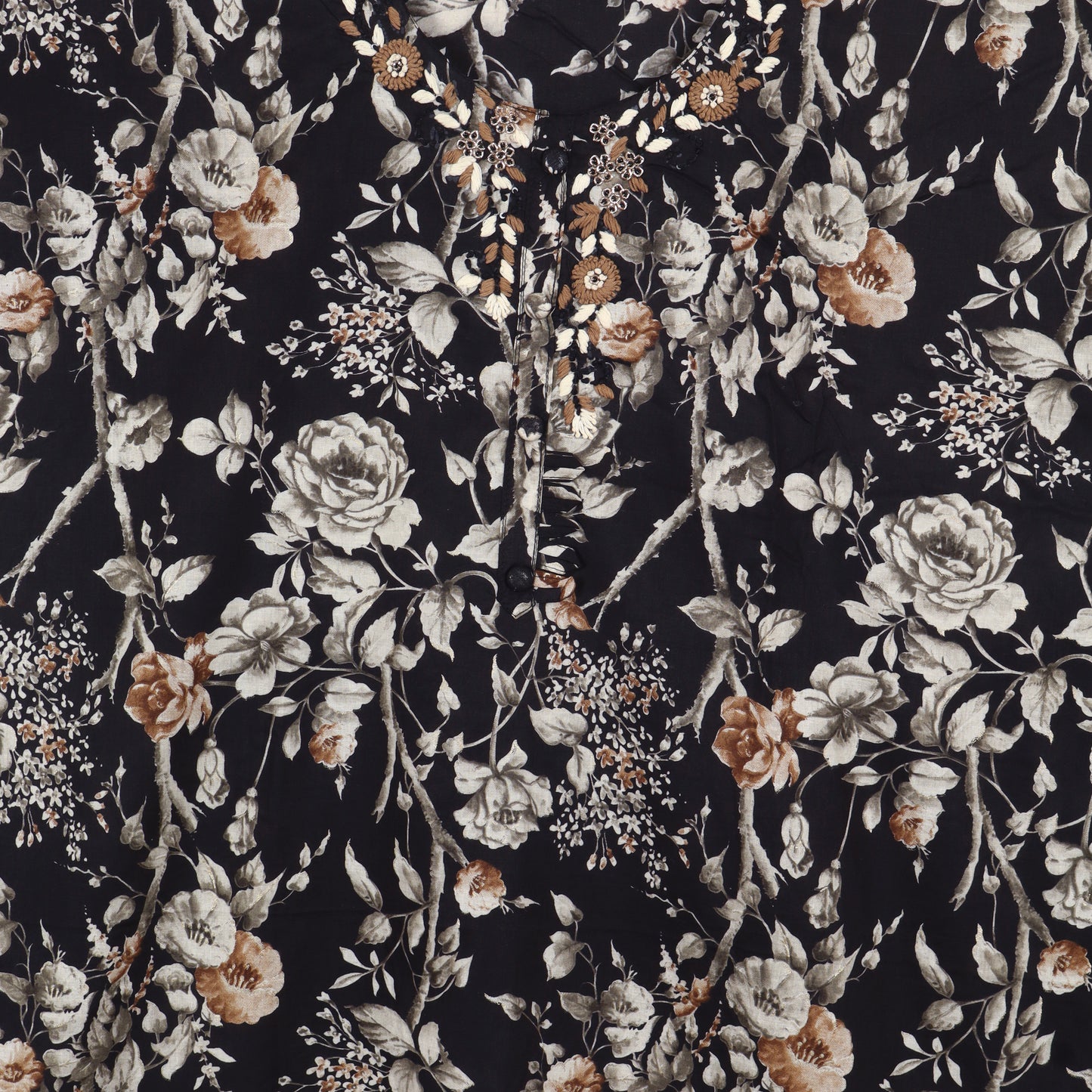 Semi Stitched Cotton Suit