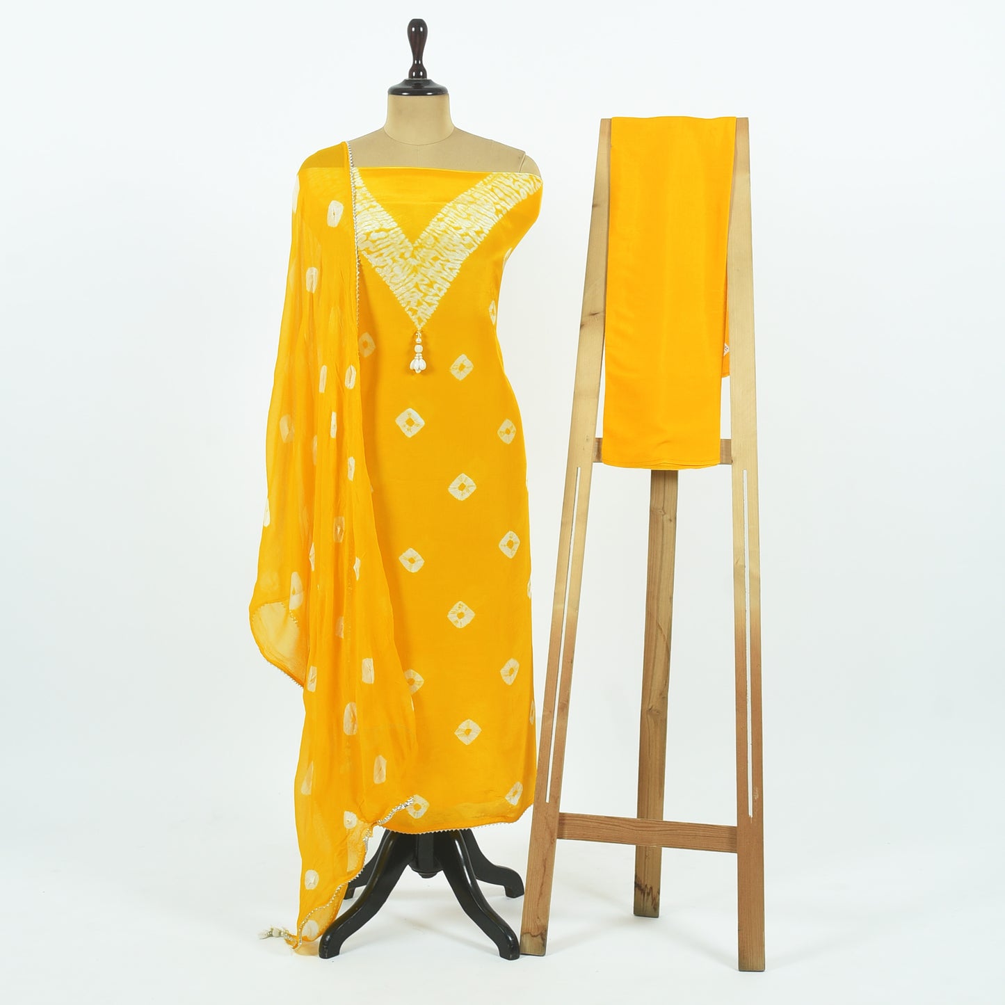 Unstitched Crepe Suit Set