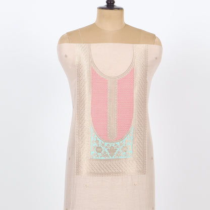 Unstitched Dola Silk Suit