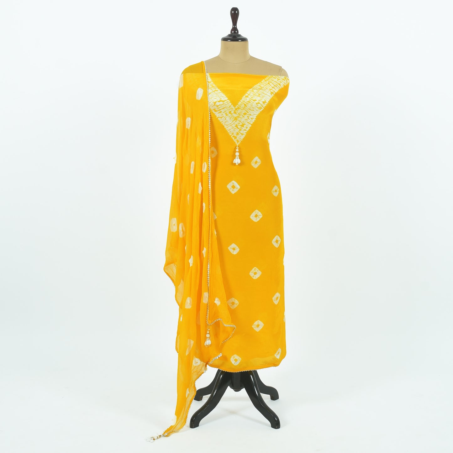 Unstitched Crepe Suit Set