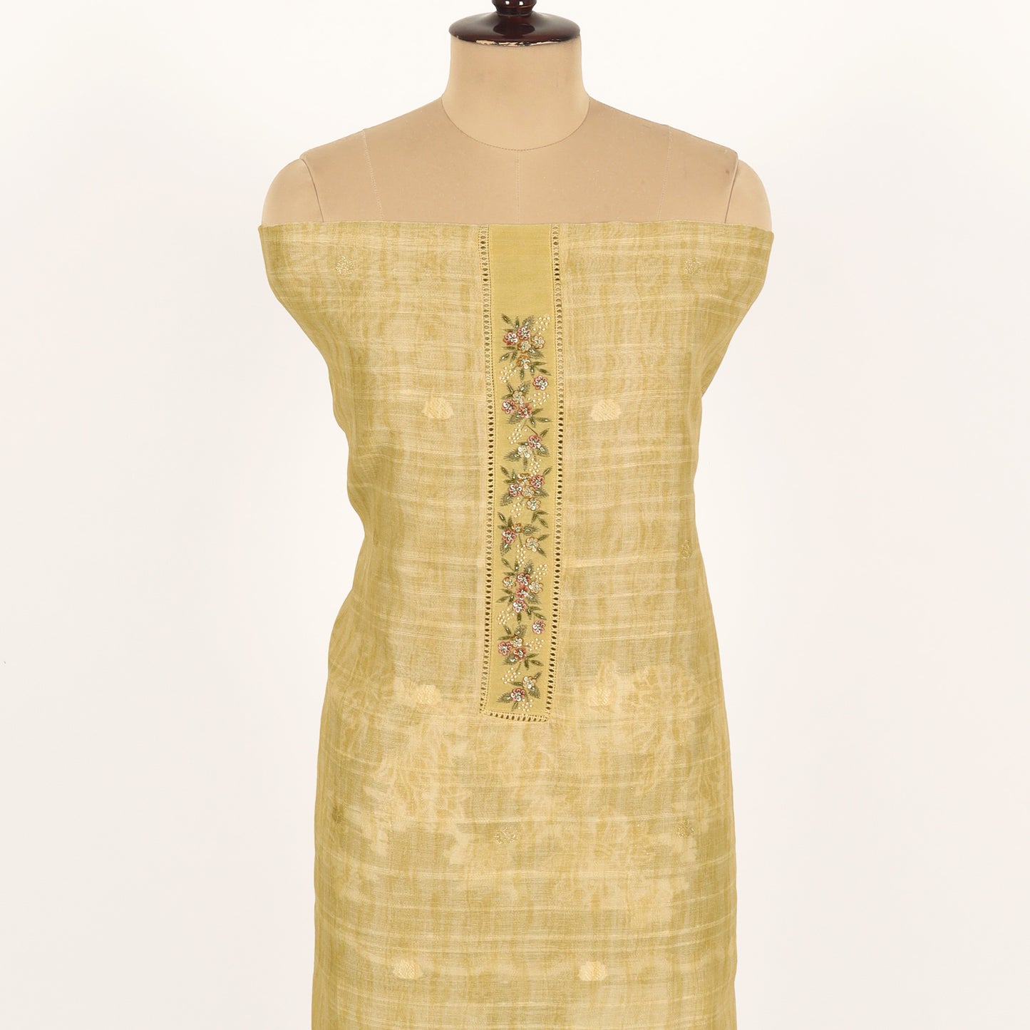 Unstitched Linen Suit Set