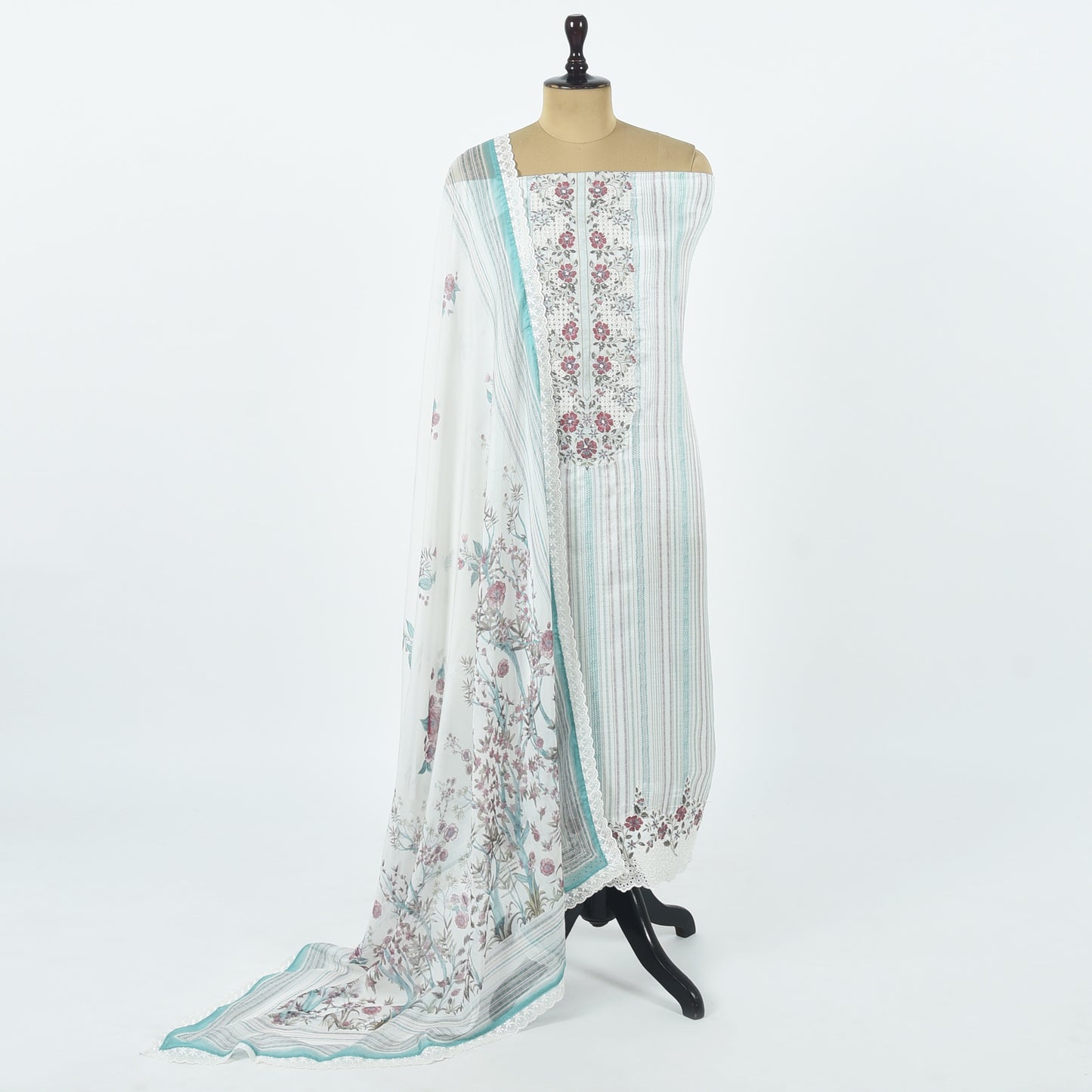 Unstitched Cotton Suit Set