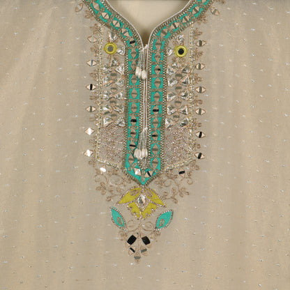 Semi Stitched Tissue Suit