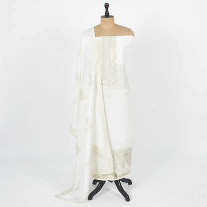 Unstitched Linen Suit Set