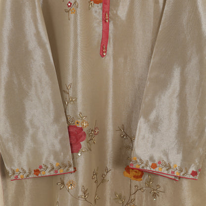 Semi Stitched Tissue Suit