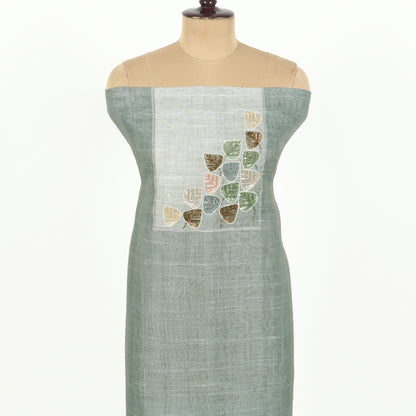 Unstitched Linen Suit Set