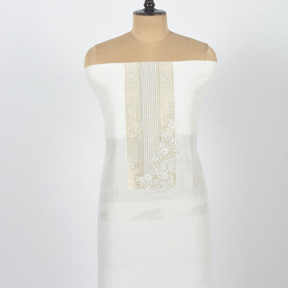 Unstitched Linen Suit Set