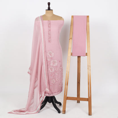 Unstitched Linen Suit Set