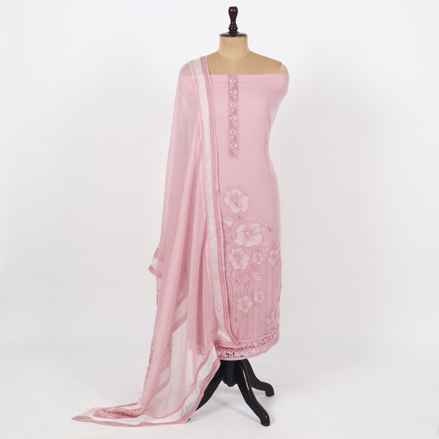 Unstitched Linen Suit Set