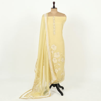 Unstitched Linen Suit Set