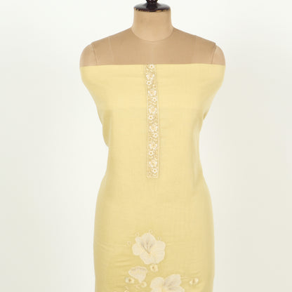 Unstitched Linen Suit Set