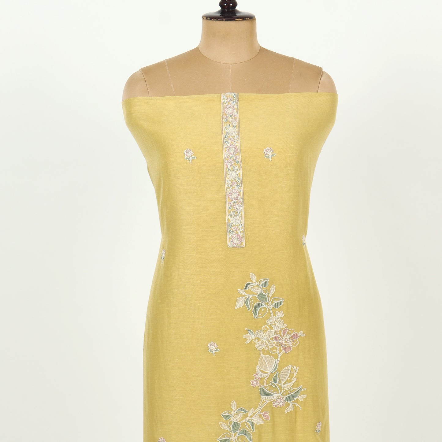 Unstitched Linen Suit Set