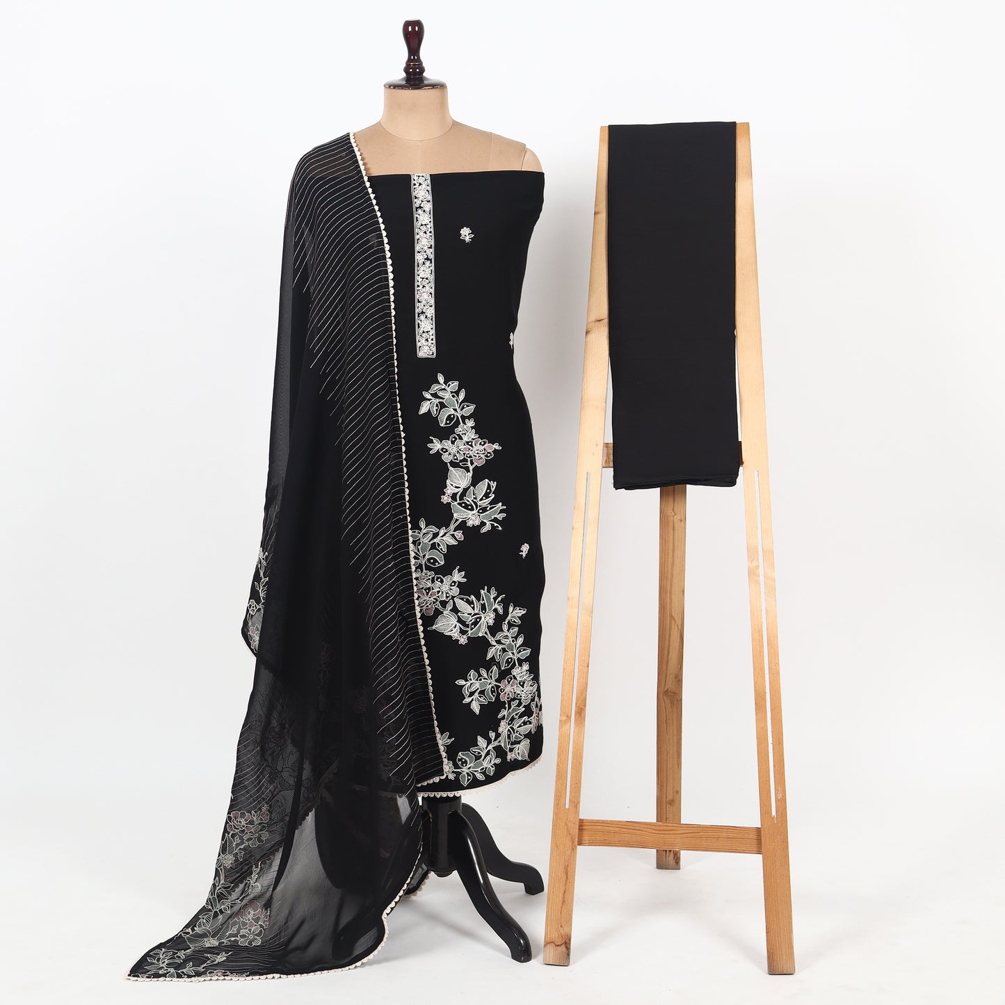 Unstitched Linen Suit Set