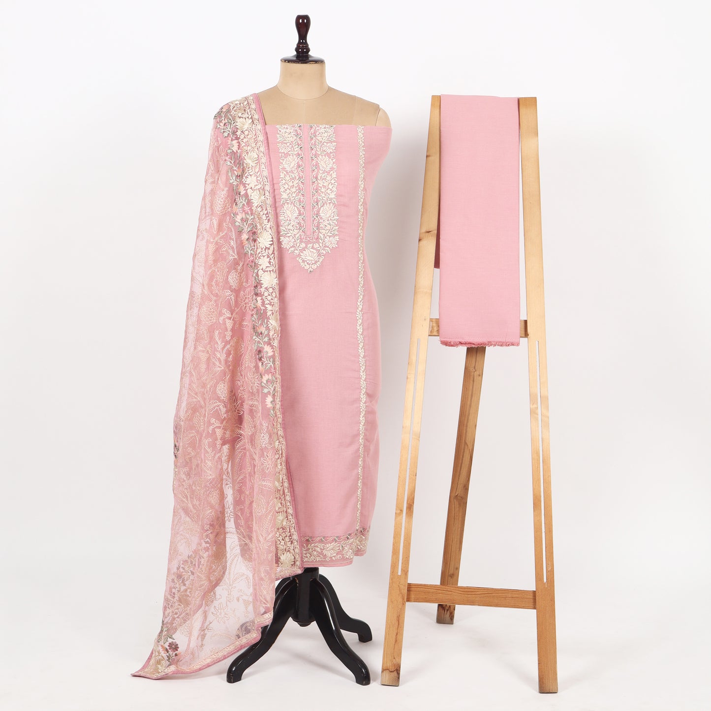 Unstitched Linen Suit Set