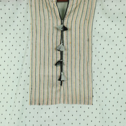 Semi Stitched Chanderi Suit