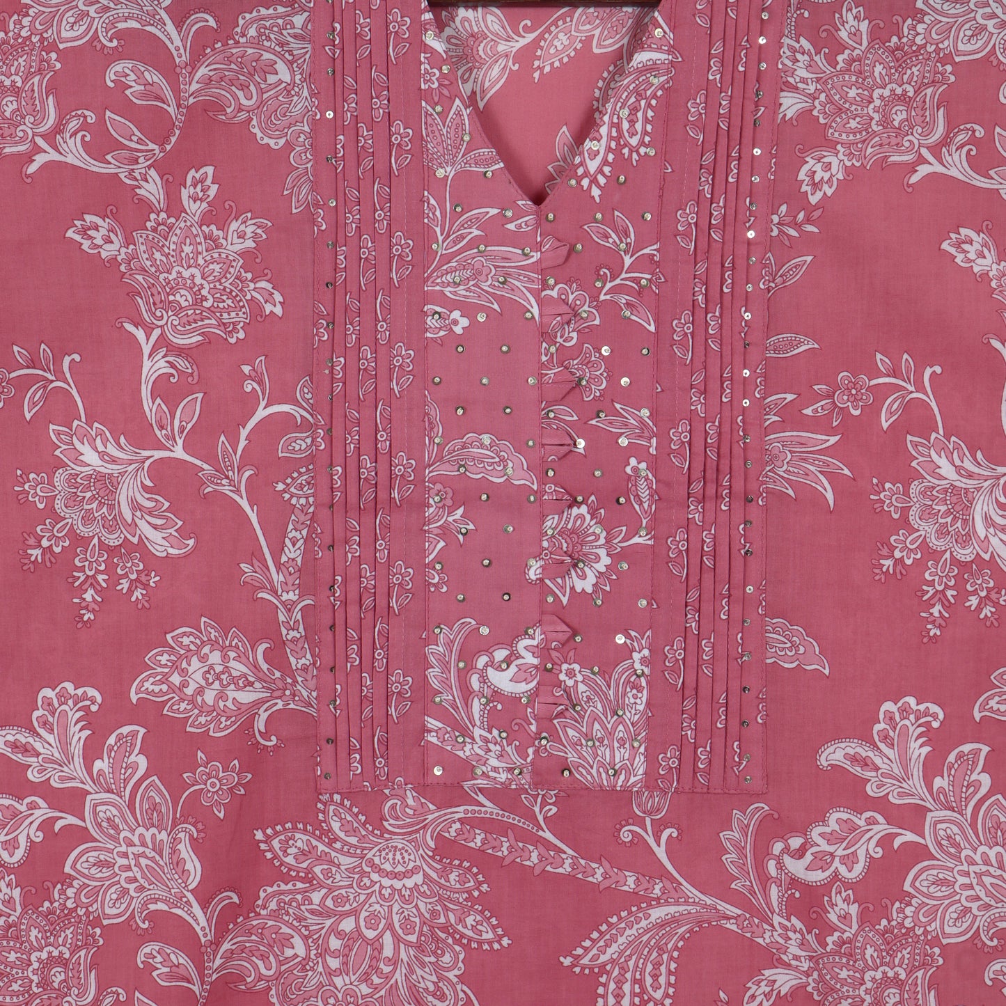 Semi Stitched Cotton Suit